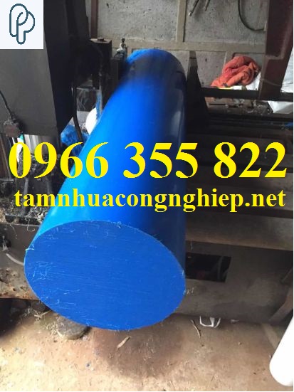 Cây nhựa HDPE phi 300 màu xanh