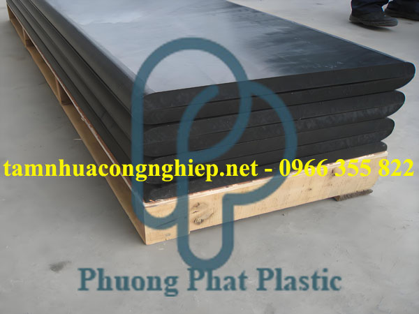 TẤM HDPE HÀN QUỐC 100MM MÀU ĐEN