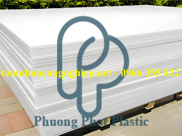 TẤM HDPE HÀN QUỐC 20MM MÀU TRẮNG