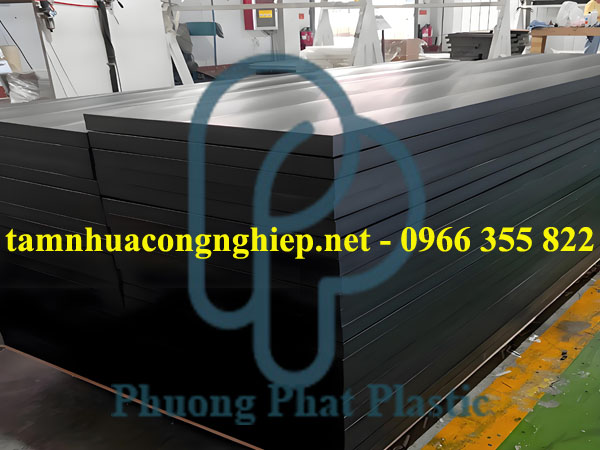 TẤM HDPE HÀN QUỐC 30MM MÀU ĐEN